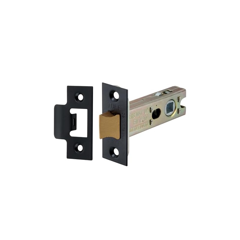 CE Certified 3” Heavy Duty Fire Rated Matt Black Sprung
