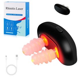 Rotlicht Nasaltherapiegerät, Respi-Relief Physiotherapie-Nasenberuhigungsgerät, Respirelief Red Light Therapy, Rotlicht-Nasentherapie, Nasenberuhigungsgerät zur Linderung von Nasenbeschwerden