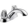 DELTA FAUCET 2500LF, 2.87 x 6.00 x 3.43 inches, Chrome