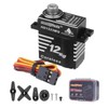 HobbyPark Waterproof 12kg High Torque RC Micro Servo Coreless Motor