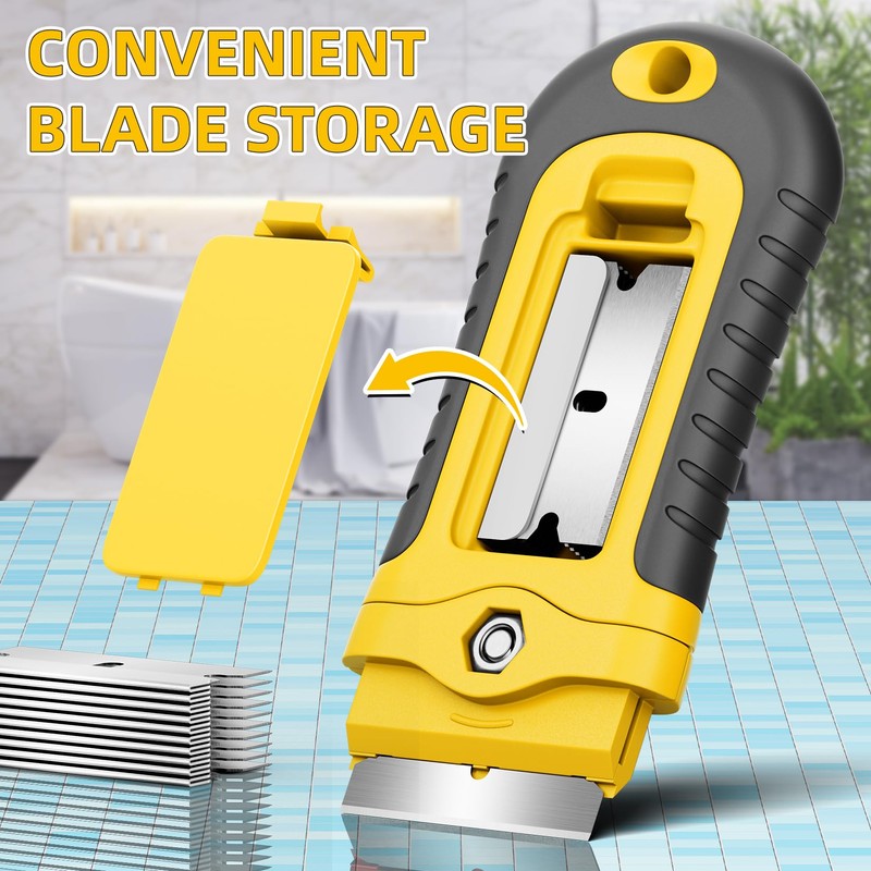 DIYSELF Razor Blade Scraper | 1 Pack Razor Scraper with