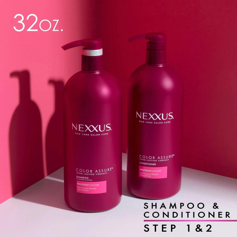 Nexxus Color Assure Shampoo & Conditioner 32 fl oz 2