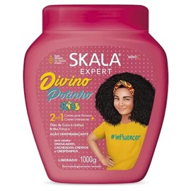 SKALA - Experto - Crema de Tratamento 2 Em 1 Crespinho Divino 1 Kg - (Divine Little Curls 2 En 1 Crema de Tratamiento Neto 33.81 Oz)