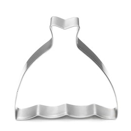 WDYJMALL Princess Dress Skirt Shaped Cookie Cutter