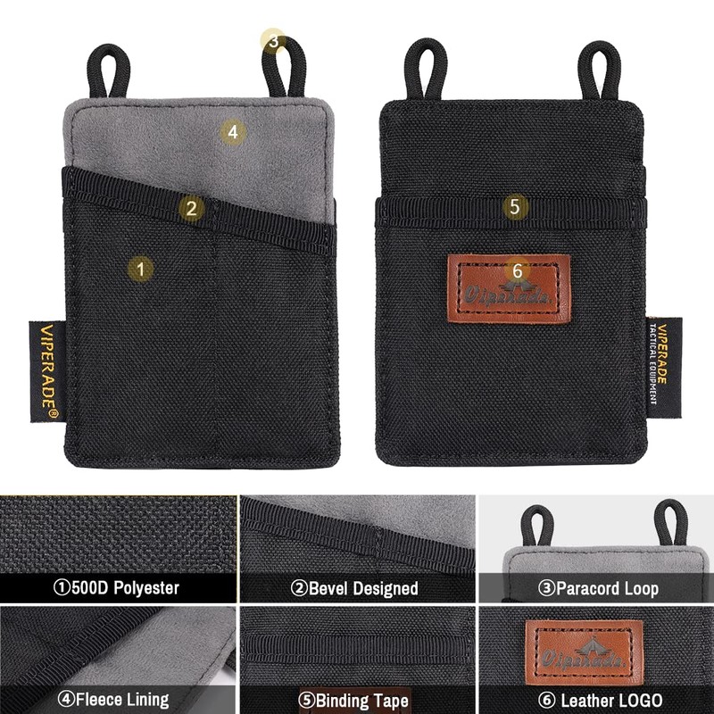 Viperade VE8 Tool Bag Slim EDC Tool Organiser Nylon EDC