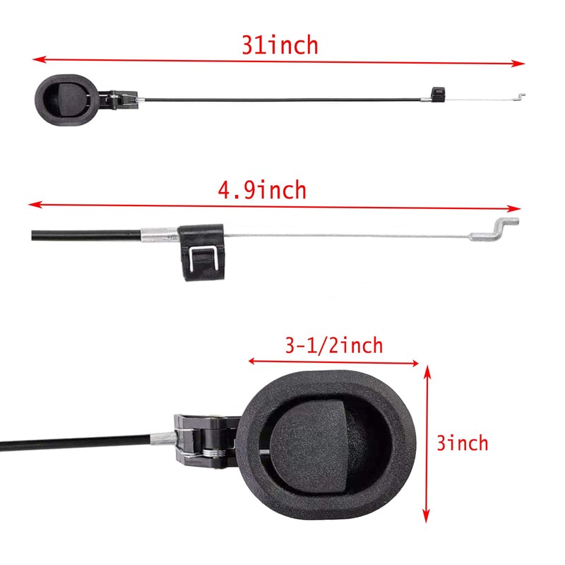 xocome Universal Sofa Chair Recliner Release Pull Handle Replacement Parts