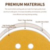 100 pcs Sanding Discs - 5 inch/125 mm, 8 Holes,