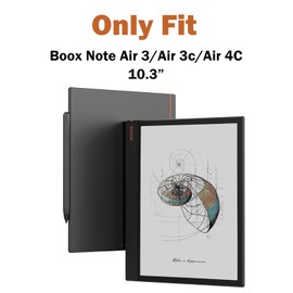 KUSINHOKA Screen Protector for Boox Note Air4 C/Air 3C/Air 3 10.3 Inch, Pack of 2 [Anti-Scratch] Soft PET Anti-Fingerprint Film, Anti-Bubble HD Clear [High Sensitivity] Screen Protector