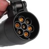 US to EU Trailer Light Converter, 4 Way Flat Connector