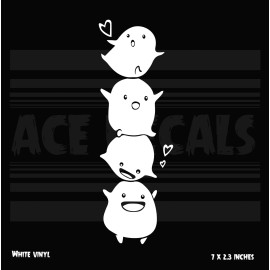 Studio Ghibli The Boy and The Heron - Wara Wara Love - Ghibli - Anime - Vinyl decal sticker