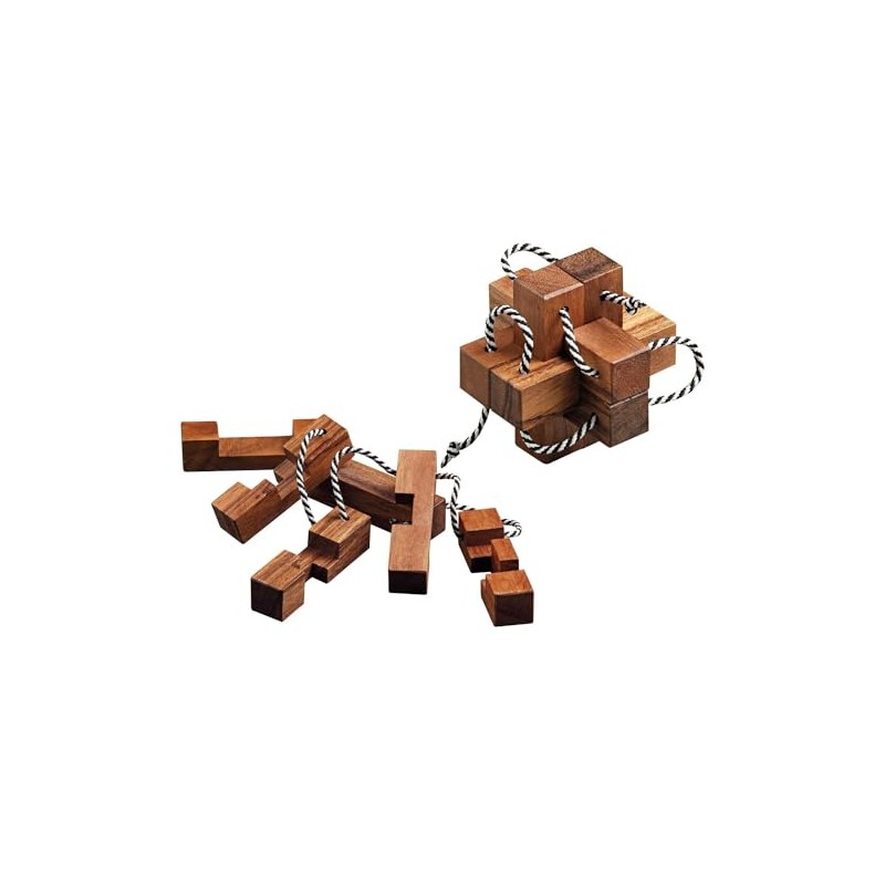 Philos 6032 Puzzle Game Chinese Devil, Brown