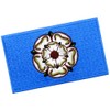 EmbTao Yorkshire Flag Patch Embroidered Applique Iron On Sew On