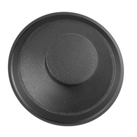 1 Pcs Black Plastic Sink Plug Drain Stopper 3 Inch Kitchen Sink Stopper Garbage Disposal Cover for Whirlaway, Waste King, Sinkmaster and GE Models