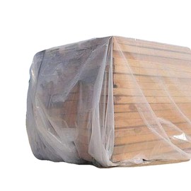 APQ Roll of Polyethylene Tarp 16ft x 100ft. Clear Low Density Plastic Sheet Thickness 4 mil. Commercial Waterproof Poly Cover for Storing and Transporting. Ideal Film for Industrial Applications.