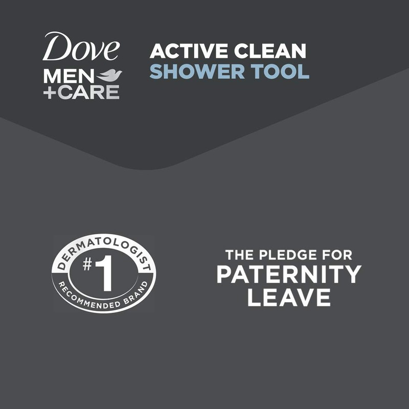 DOVE MEN + CARE Shower Tool For Stronger, Healthy-Feeling Skin