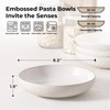 Y YHY 8.5" Pasta Bowls Set of 4, 30 oz