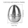 Betterlifewj Metal Egg Kitchen Timer. 60 Minutes Countdown. Cooking Timer.