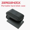 ELECOM HDDケース 衝撃吸収 Sサイズ(内寸:W82・H122・D16.5) ブラック ZSB-HD004BK