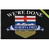 Lyh Double Sided 3ply We'Re Done Alberta First Flag 4X6FT,