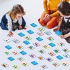 gisgfim 50 Pairs Memory Matching Game Flags of The World