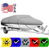 SBU Grey Boat Cover Compatible for Mariah G21 Cuddy Cabin