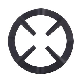 HREDZEO Moka Pot Trivet,2 PCS Universal Mocha Pot Stand Gas Ring Stove Rack Non-Slip Wok Ring Pan Support Rack Support Ring Cooktop Kitchen Supplies Accessories for Gas Stove Hobs Cooker, Black