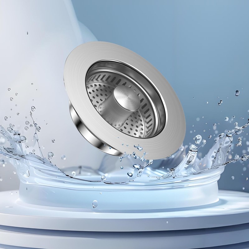 Sink Strainer, Kitchen Sink, Sink Strainer, Suitable for Sink Bore