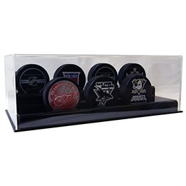 SAFTGARD SUPPLIES Acrylic Seven Hockey Puck Display CASE