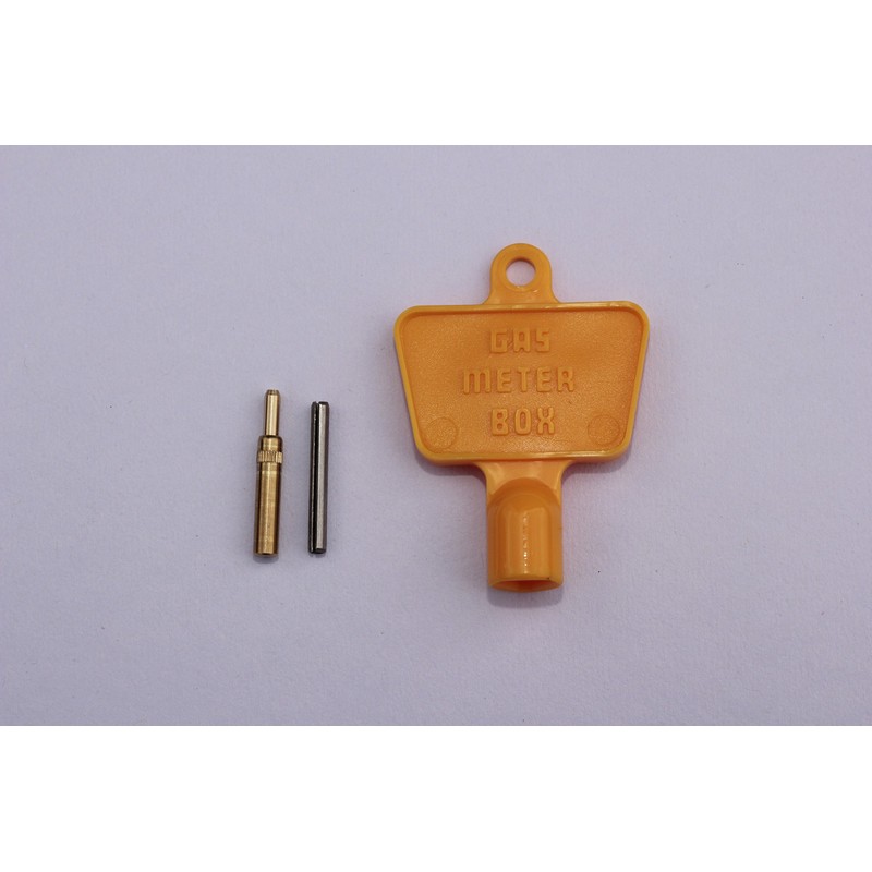 Universal Meter Box Door Repair Kit - Hinges and Key