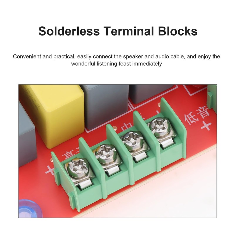 DriSentri 5 Way Crossover Speaker, 250W 5 Way 2 Treble