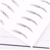 NOLITOY Sets Artificial Eyebrows Sticker Eyebrow Makeup Tool for Women