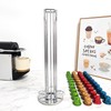40 Capsule Coffee Pod Holder 360 Degree Rotating Carousel Storage