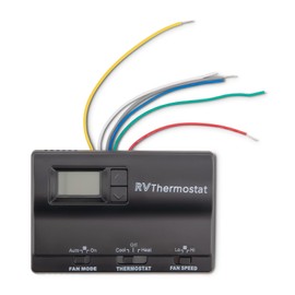 maXpeedingrods 83303862 RV Digital Thermostat, Heat/Cool T-Stat Wall Thermostat, for 8330-336 8330-368 8330-338v8330-339 Black