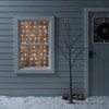 Lights4fun 200 Micro LED Light Curtain Warm White 2 m