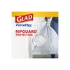 Glad 13 Gallon Tall Kitchen Drawstring Trash Bags, 120 Count