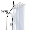 Shower Head, 8 Inch High Pressure Rainfall Shower Head/Handheld Shower