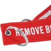 DayCount - Llavero bordado con texto en inglés"Remove before flight"