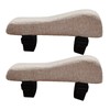 Pack of 2 Chair Armrest Cushion Non-Slip Armrest Pads Soft