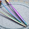 Kyraton Rainbow Cutlery Set 24 Pieces, Stainless Steel Flatware Set,