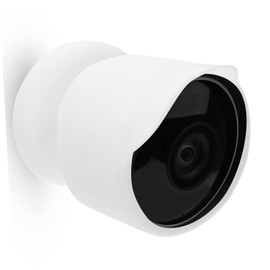 Gatuida Camera Case Weatherproof Case Polorid Camera Outdoor Security Camera Sleeve Silicone Cover Sunshade Cover Camouflage Case Camera Rain Cover Silica Gel White Monitor Baby Indoor