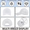 CWENDANER Unisex Baseball Cap, Trucker Cap, Mesh, Adjustable Mesh Running