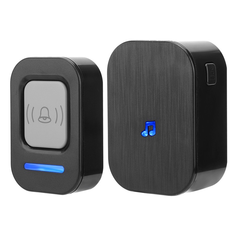 Home Wireless Doorbell 984.3ft Long Distance Music Door Chime Access