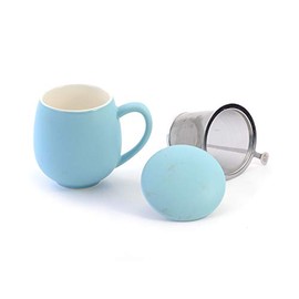 Cha Cult Saara Herbal Tea Cup Matt Sky Blue Set of 3