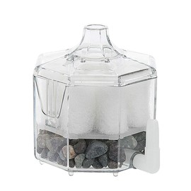 Suisaku Eight Core Mini 5-Piece Set (Main Body + 3 Replacement Filter Materials + 1 Plaston) (Trial Cleaning Pad Included)