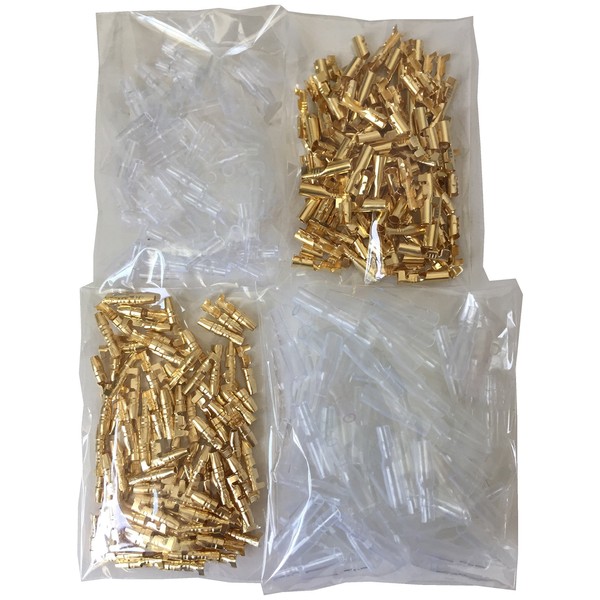 J-base Giboshi Terminals with Sleeves, 100 Pieces Each Set, Giboshi