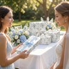 WRAPLULU Floral Wedding Wrapping Paper Roll - 17.5 Inches *