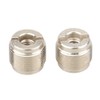 CAMVATE 2 adaptadores de montaje de micrófono macho de 5/8