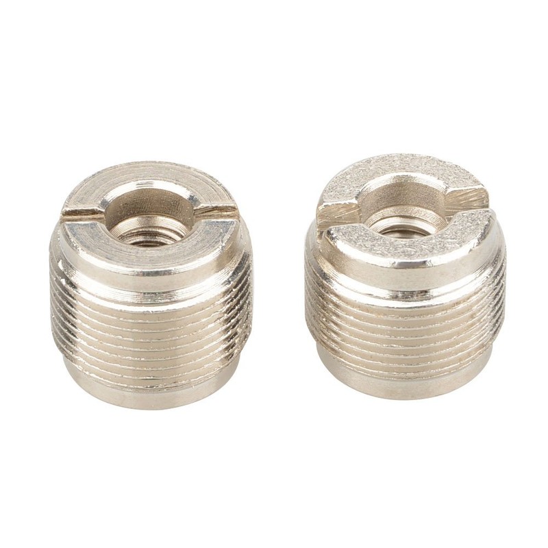 CAMVATE 2 adaptadores de montaje de micrófono macho de 5/8