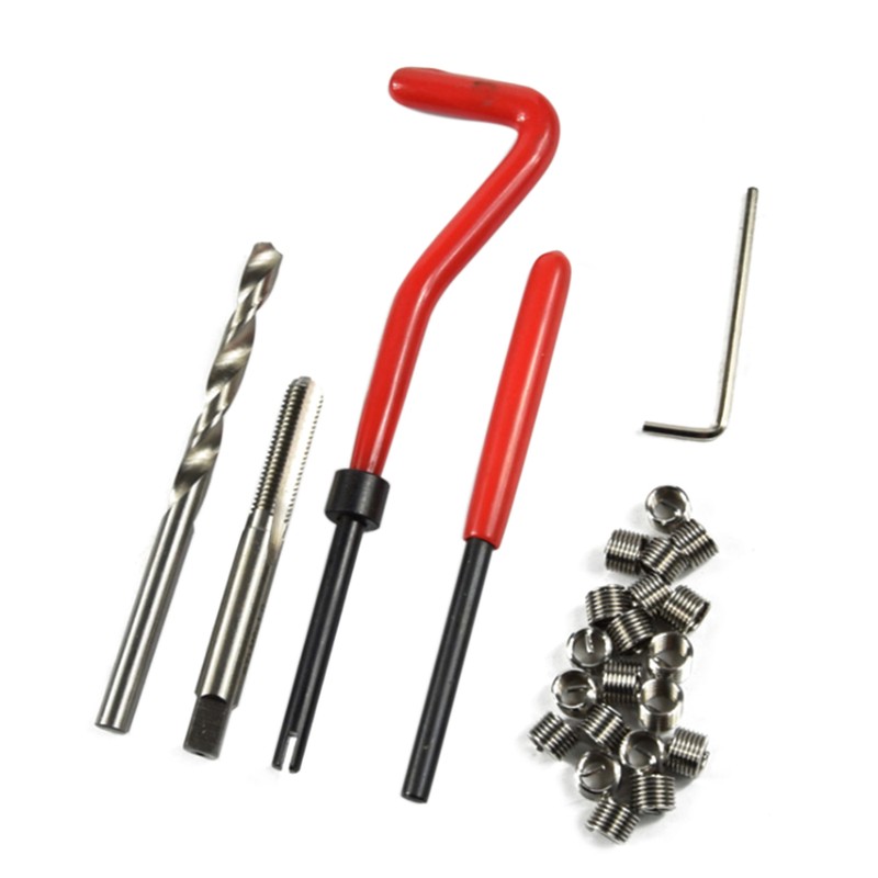 15Pcs M-10 x 1.0 Thread Repair Kit Helicoil Compatible 10mm
