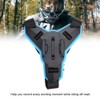 TELESIN Motorcycle Helmet Strap Mount with Frame Housing for GoPro